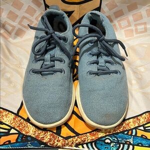 Allbirds Women's Blue  Wool Runners Size 10